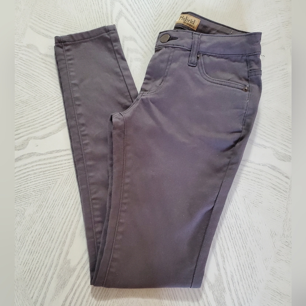 Gray Skinny Jeans By Hybrid & Company Size 1 EUC